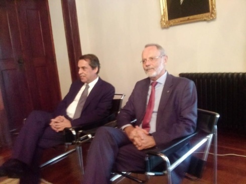 Com Jorge Bento, no seu último dia de mandato após uma longa e brilhante presidência autárquica